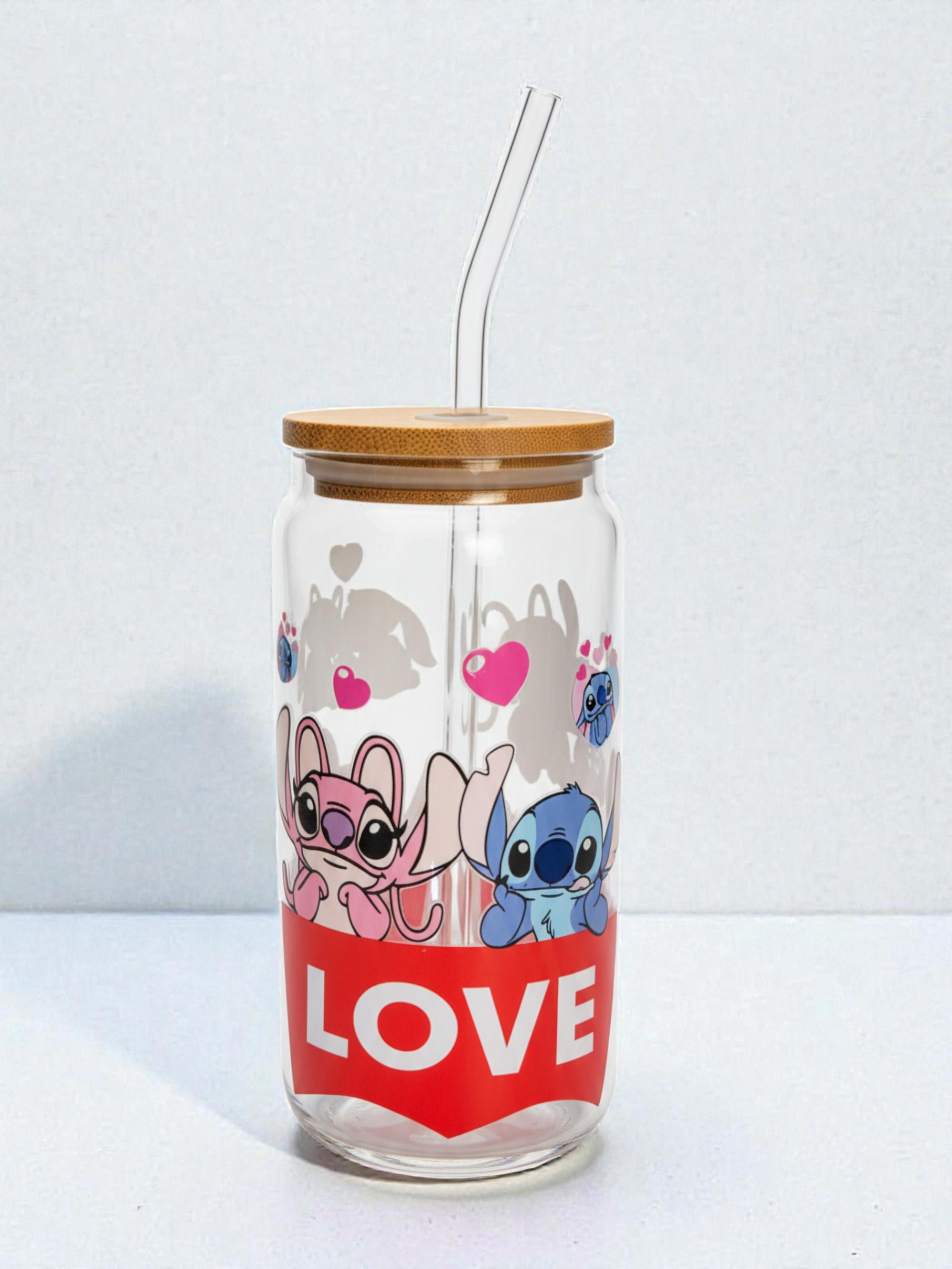 Stitch og Angel glass