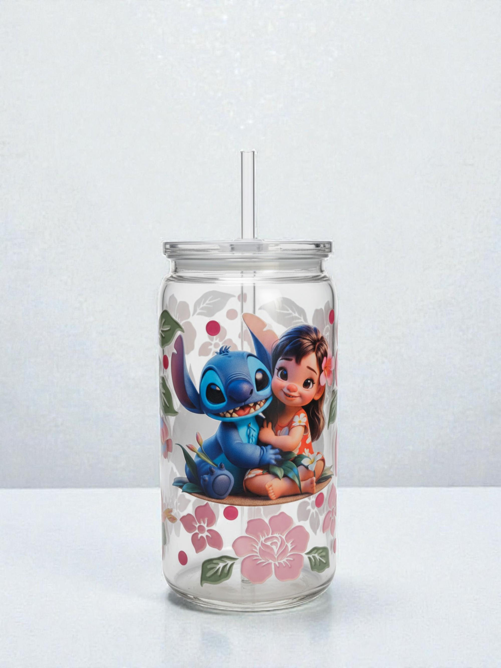 Hardplast glass Lilo og Stitch