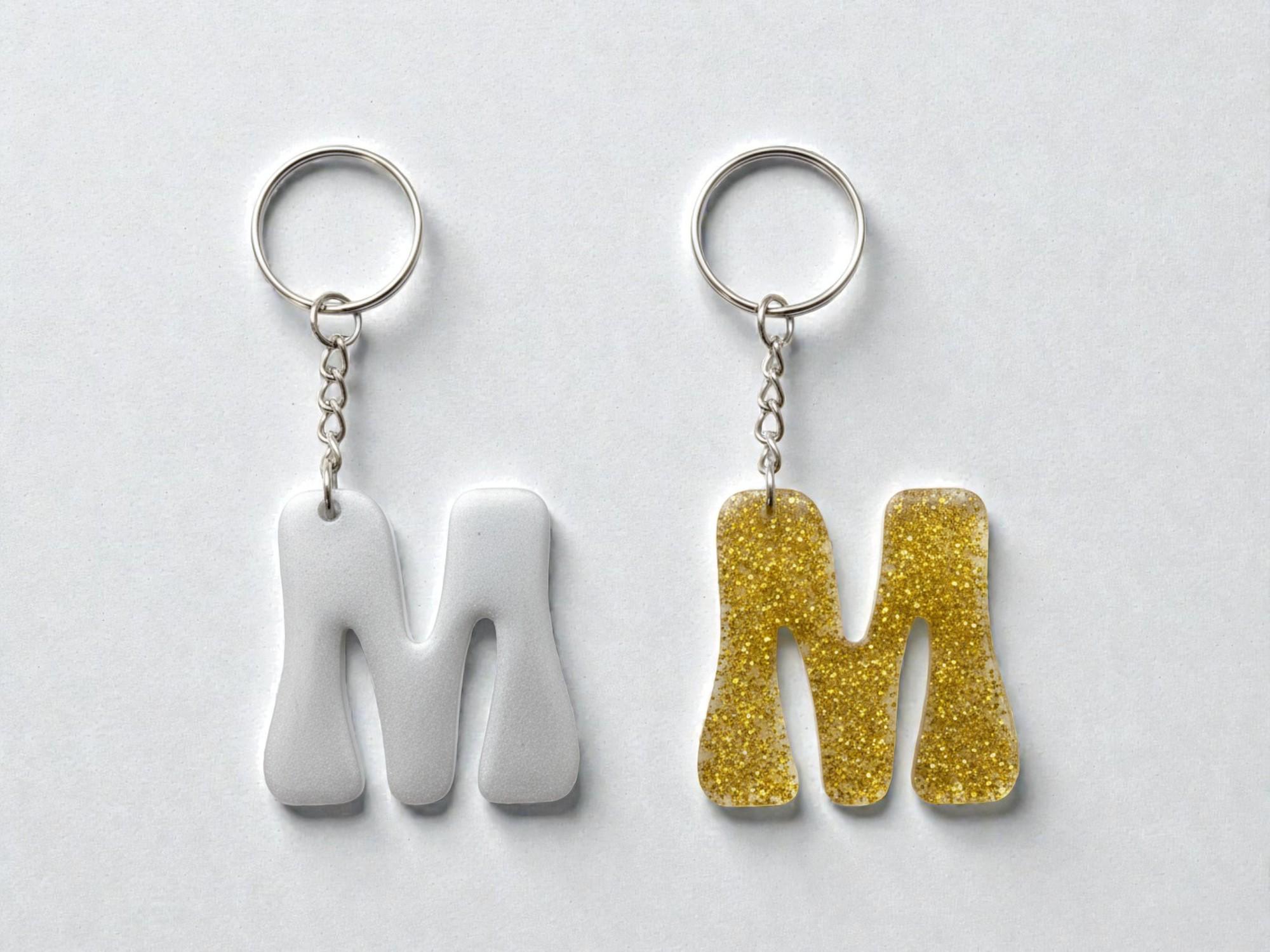 Bokstav nøkkelring M